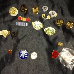 Military Lapel Pins (20)